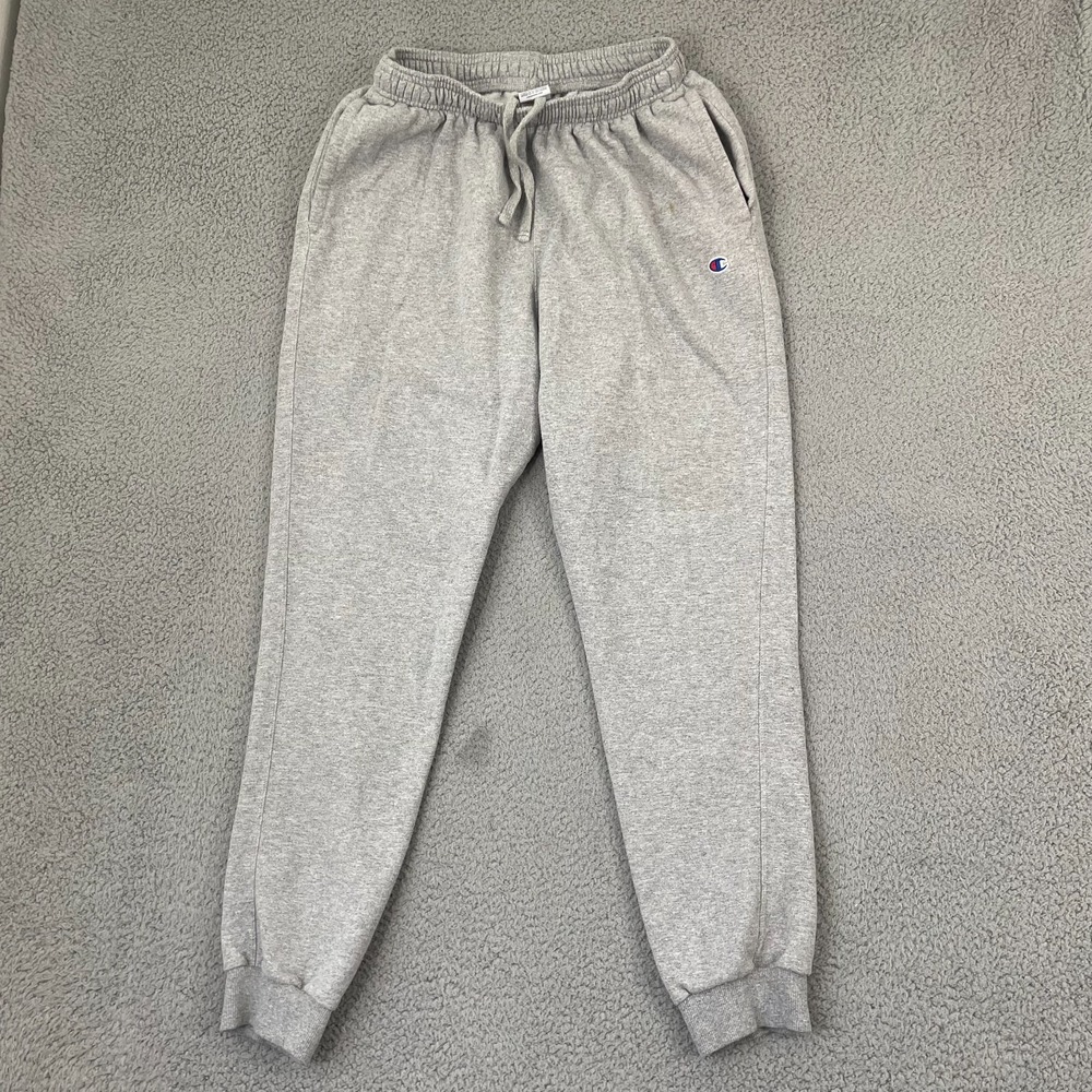 Champion Sweatpants Women L Gray Sportswear Lounge Athletic Gym Jogger